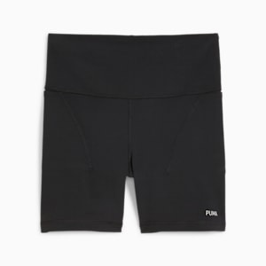 CLOUDSPUN Women's High-Waist 5" Tight Shorts, PUMA Black, extralarge